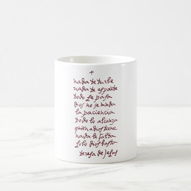 Mug Solo Dios basta (Ne vous inquiétez pas) (Centre)