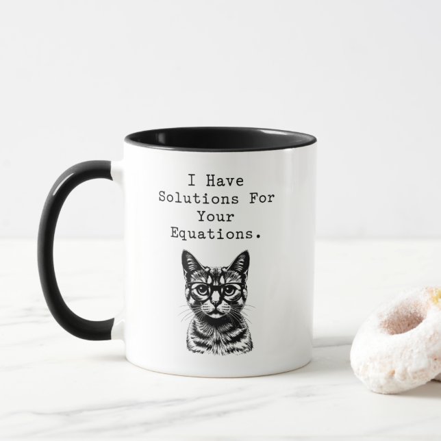 Mug Solutions pour les équations Conception de génie m (Avec donut)