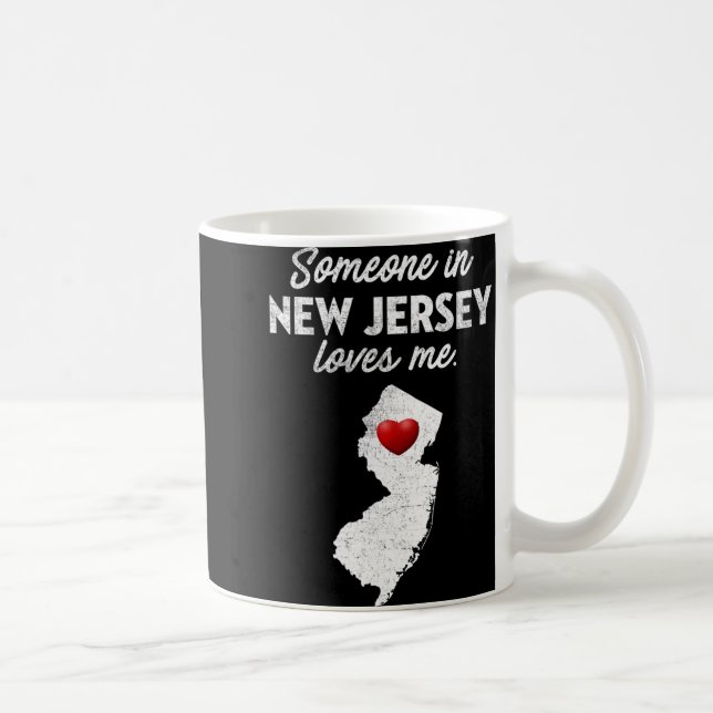 Mug Someone In New Jersey Loves Me - New Jersey Nj  (Droite)