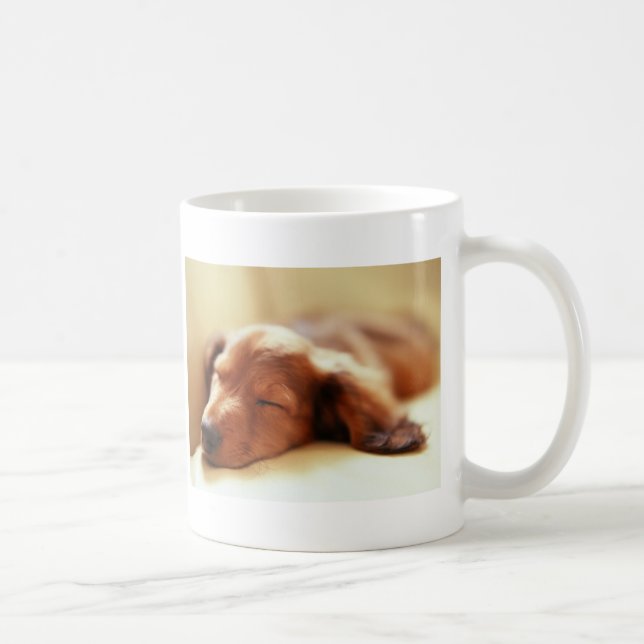 Mug Sommeil de teckel (Droite)