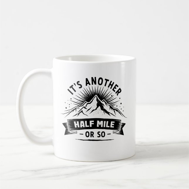 Mug Son Autre Km Ou Environ Randonnée De Montagne Cade (Gauche)