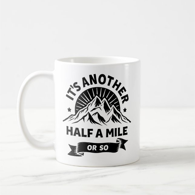 Mug Son Autre Km Ou Environ Randonnée De Montagne Cade (Gauche)