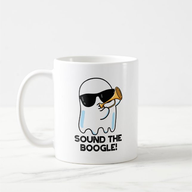 Mug Son Boogle Funny Ghost Bugle Pun (Gauche)