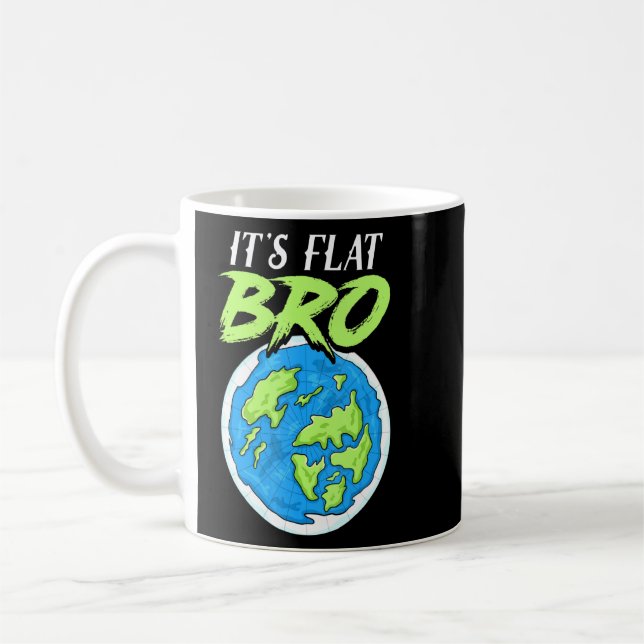 Mug Son Bro plat - Terre plate (Gauche)