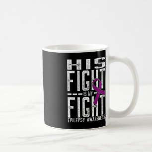 Mug Son combat est Mon combat Conscience de l'épilepsi