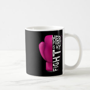 Mug Son Combat Est Mon Gant De Boxe Rose De Combat