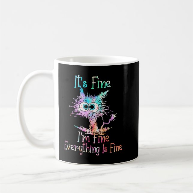 Mug Son My 10th Birthday Tie Dye Shirts pour 10 Year O (Gauche)