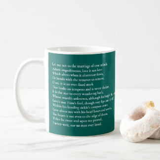 Mug Sonnet 116Laissez-moi ne pas parler du mariage des