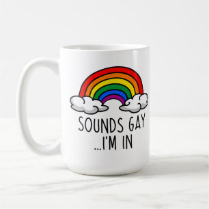 Mug SONS GAY I'M IN - Joli arc en ciel