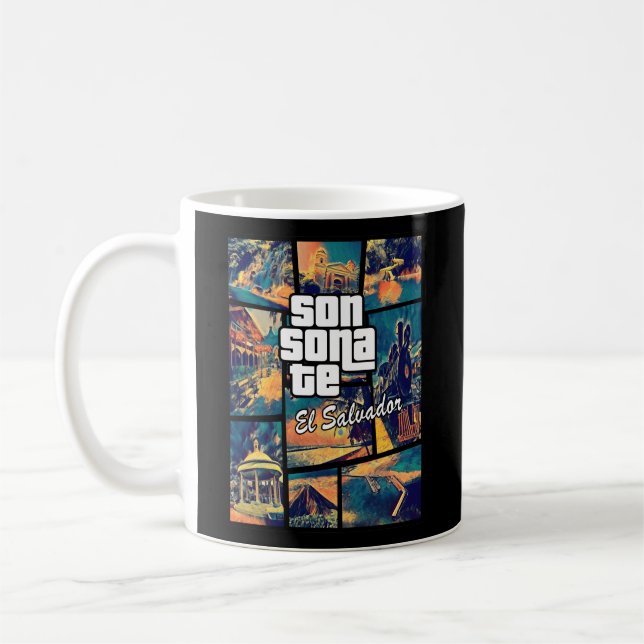 Mug Sonsonate El Salvador Fière Sonsonatecos (Gauche)
