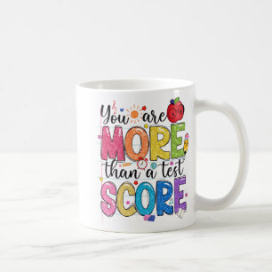 Mug Sont Plus Qu'Un Test Score Test Jour Enseignants T