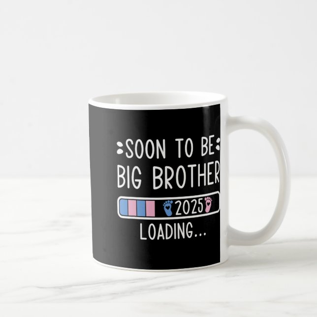 Mug Soon To Be Big Brother 2025 Loading Pregnancy Anno (Droite)