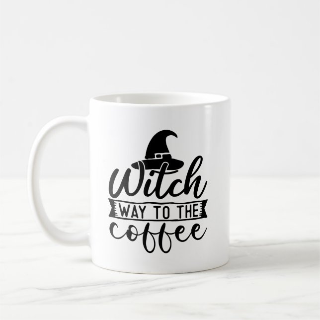 Mug Sorcière Au Café (Gauche)