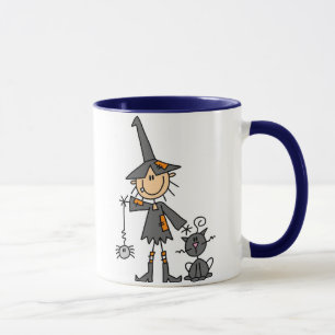 Mug Sorcière avec le chat noir