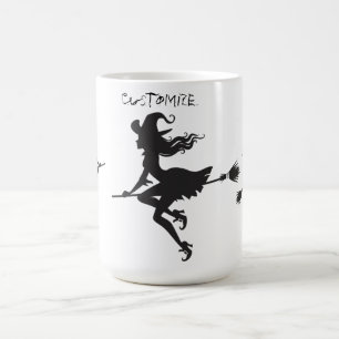 Mug Sorcière Broom Halloween Thunder_Cove