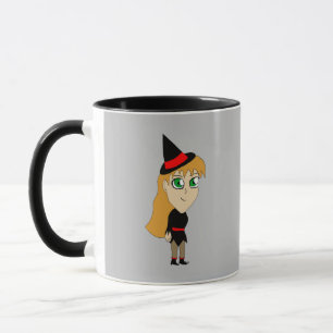 Mug sorcière chibi