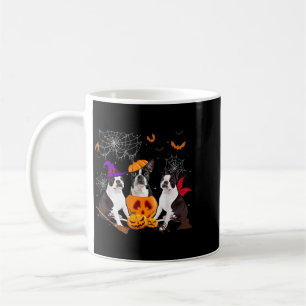 Mug Sorcière de citrouille drôle Boston Terrier Chien