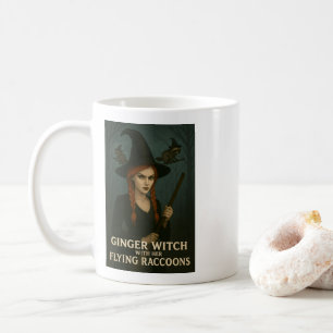 Mug Sorcière de gingembre avec ses ratons volants