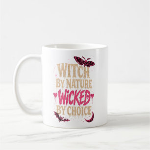 Mug Sorcière de nature, méchante par choix Halloween R