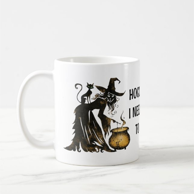 Mug Sorcière et chat (Gauche)