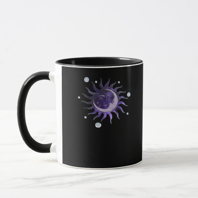 Mug Sorcière gothique Whimsigothique Soleil Et Lune (Gauche)