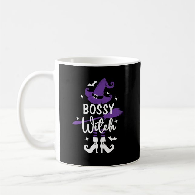 Mug Sorcière Halloween personnalisable (Gauche)