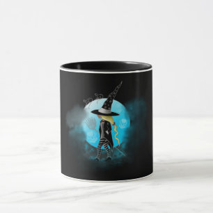 Mug Sorcière magique et chats