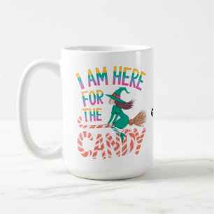 Mug Sorcière mignonne amoureuse des bonbons d'Hallowee