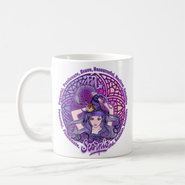 Mug Sorcière Scorpio (Gauche)