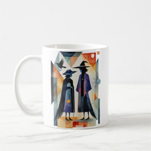 Mug Sorcières modernes - une oeuvre d'art abstraite 6 
