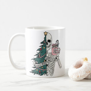 Mug "Sorta Effrayant Sorta Joyeux" Noël Squelette