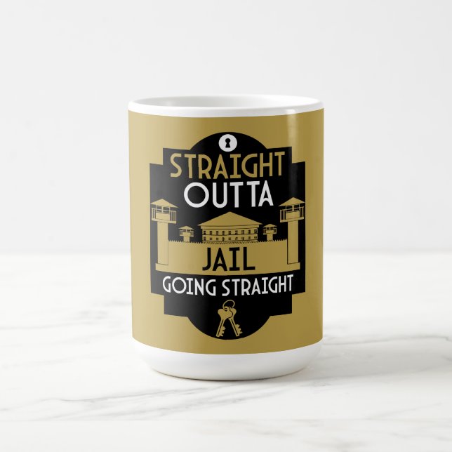 Mug Sortez De Prison Libération Cadeau (Centre)