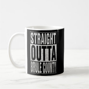 Mug SORTIE DROITE BRULE COMTÉ Cool Accueil Citation