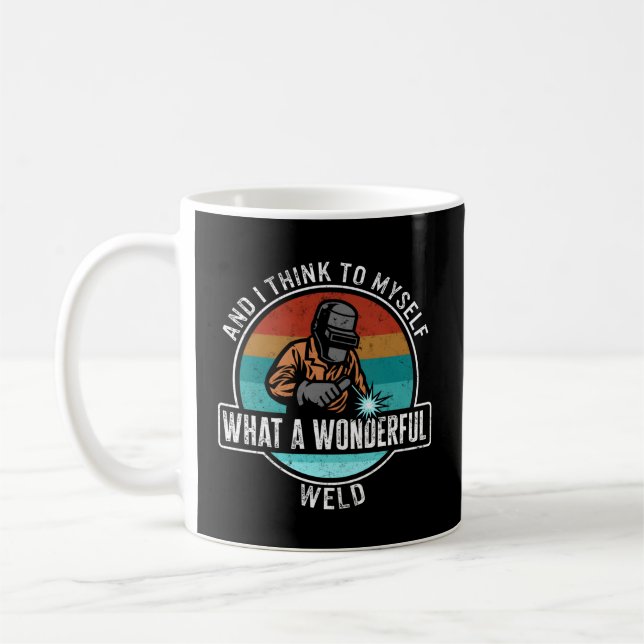 Mug Soudage Et Je Me Pense Être Un Merveilleux M De So (Gauche)