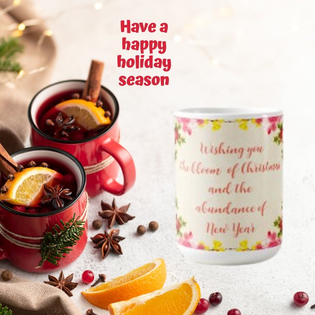 Mug Souhaitez-vous, Roses Fleurs Bouquet Citations de  (Créateur téléchargé)