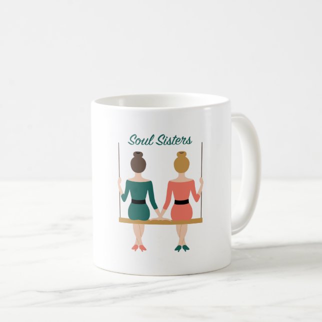 Mug Soul Sisters (Devant droit)