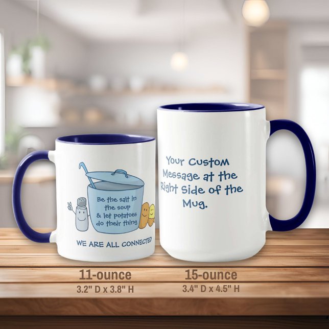 Mug Soupe de pommes de terre salées (Créateur téléchargé)