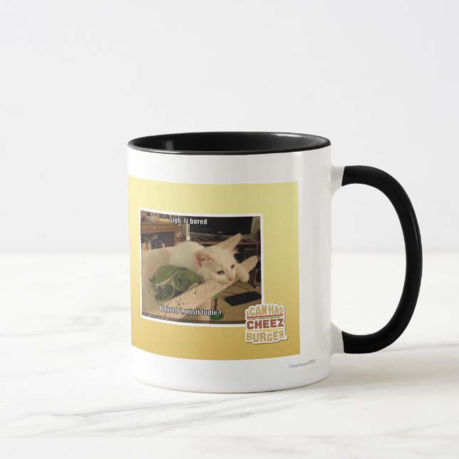 Mug Soupir. Iz était ennuyeux (Droite)