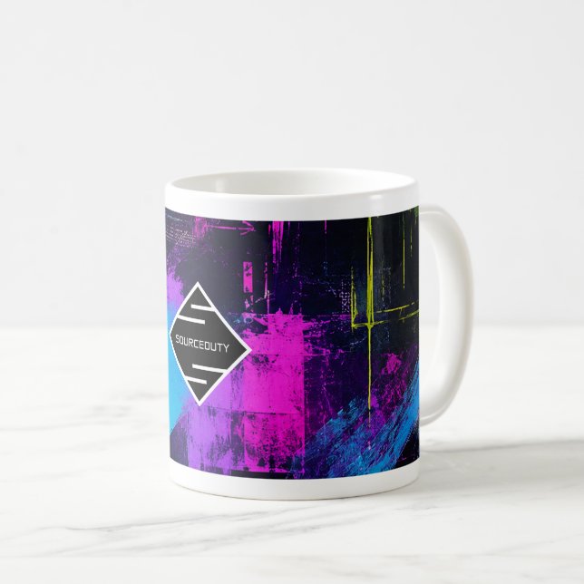 Mug Sourceduty (Devant droit)