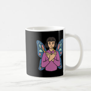 Mug Sourds Sourds de la main de l'Asl Sensibilisation 