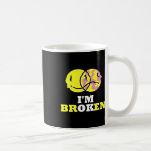 Mug Sourire confuse Je suis brisé Maladie invisible Je