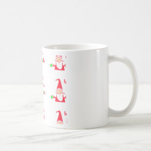 Mug Souris caricature amusante Collection Père Noël.