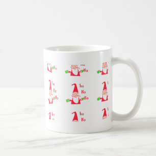 Mug Souris caricature amusante Collection Père Noël.
