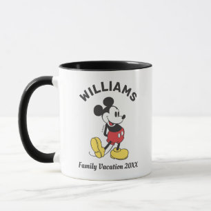 Mug Souris classique Mickey   Vacances en famille