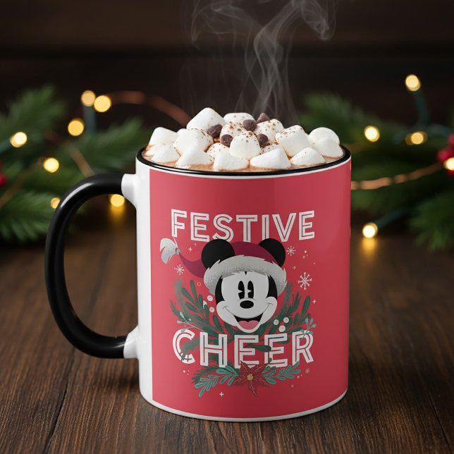 Mug Souris de Noël Mickey (Créateur téléchargé)
