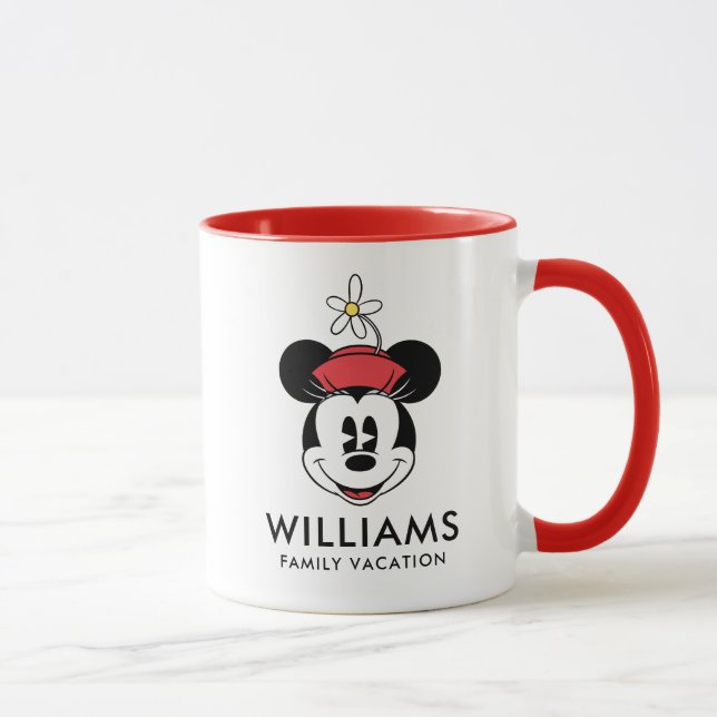 Mug Souris Minnie classique | Vacances en famille (Droite)
