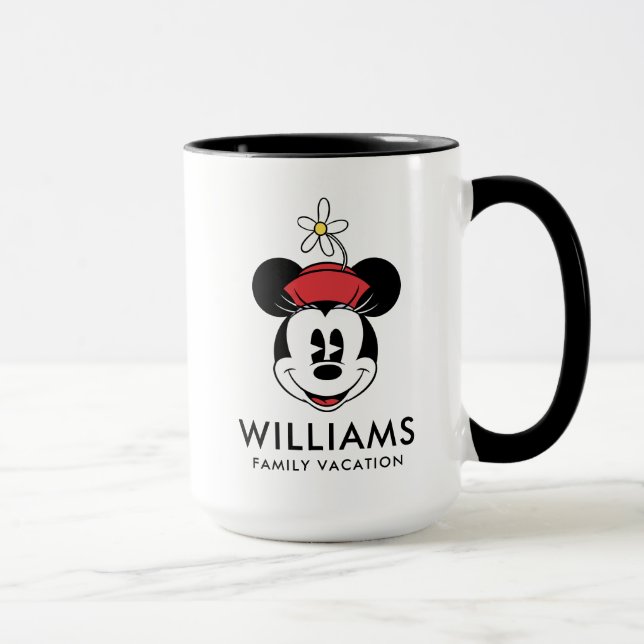 Mug Souris Minnie classique | Vacances en famille (Droite)