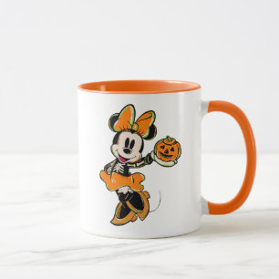 Mug Souris Minnie vintage Skeleton Costume