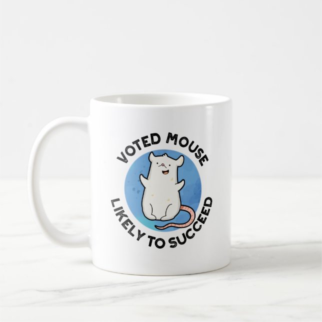 Mug Souris Votée Susceptible De Réussir Un Jeu D'Anima (Gauche)