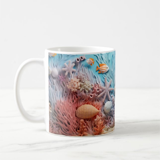 Mug Sous la mer 3D (Gauche)